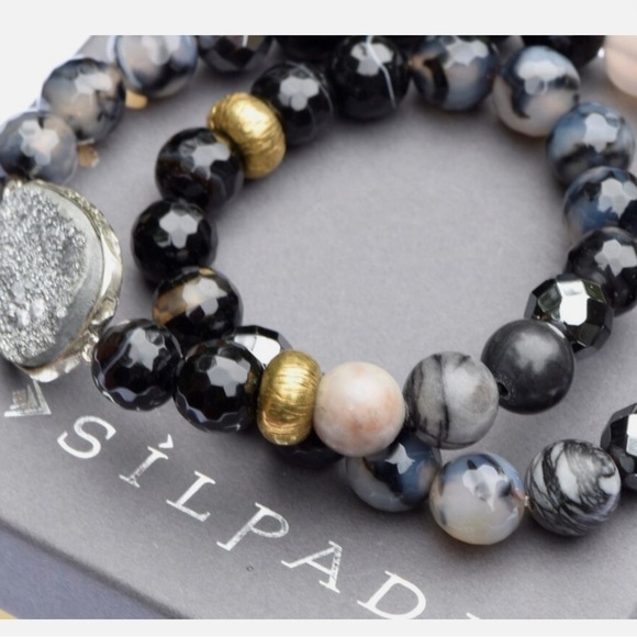 Silpada Ode to Geode Stretch Bracelet - Picture 6 of 6